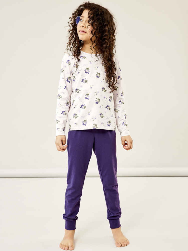 Name it Nkfnightset lilla pysj m feer Knerten og Karoline